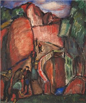 Street, 1913. - Hildebrandt