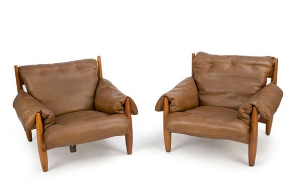 Four armchairs, "Sheriff" model. by Sergio Rodriguez, 1927