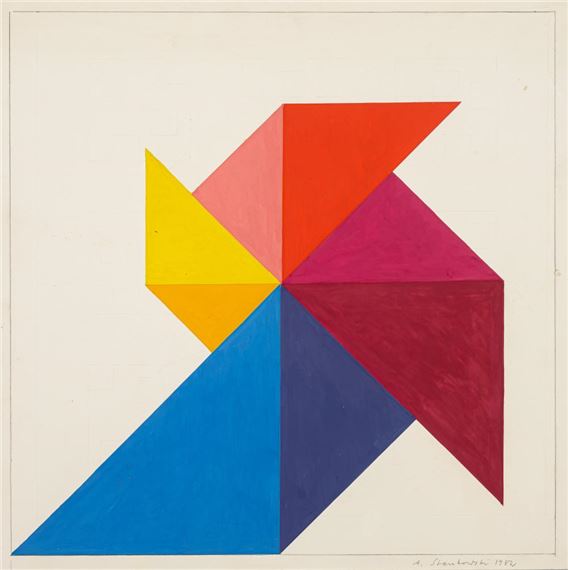 Anton Stankowski | Untitled, 1982. (1906) | MutualArt
