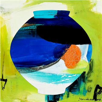 Moon jar - Kim Yeonok