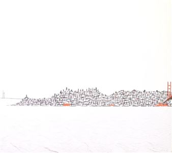 San Francisco and Golden Gate landscape - Morrie Kricun