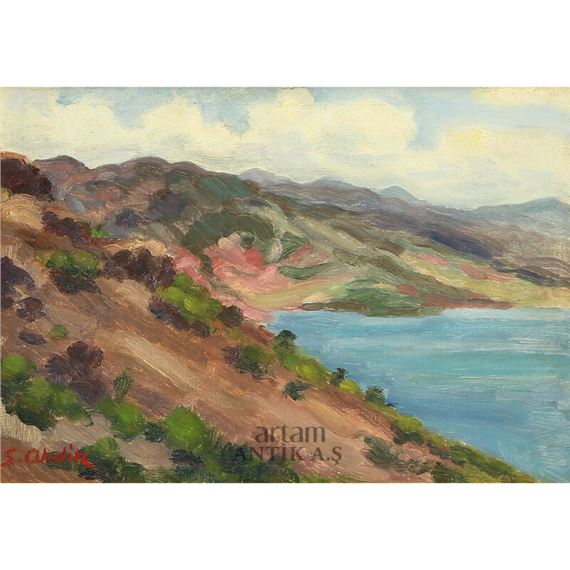 Peyzaj by Şeref Akdik