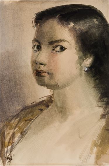 Portrait by Ramón Gaya, 1951