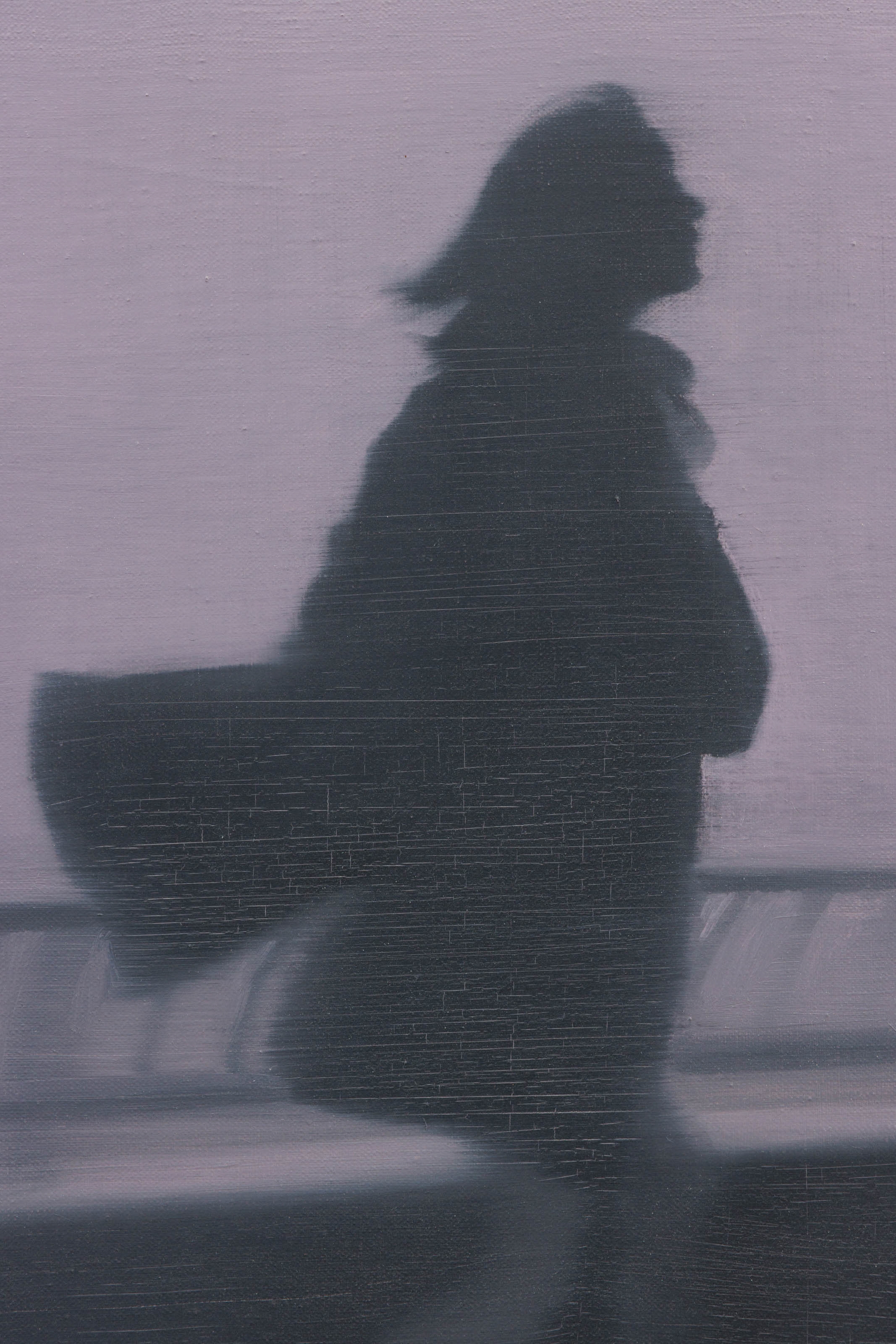 Artwork by Maryam Najd, The fifth element I, Made of Oil on canvas