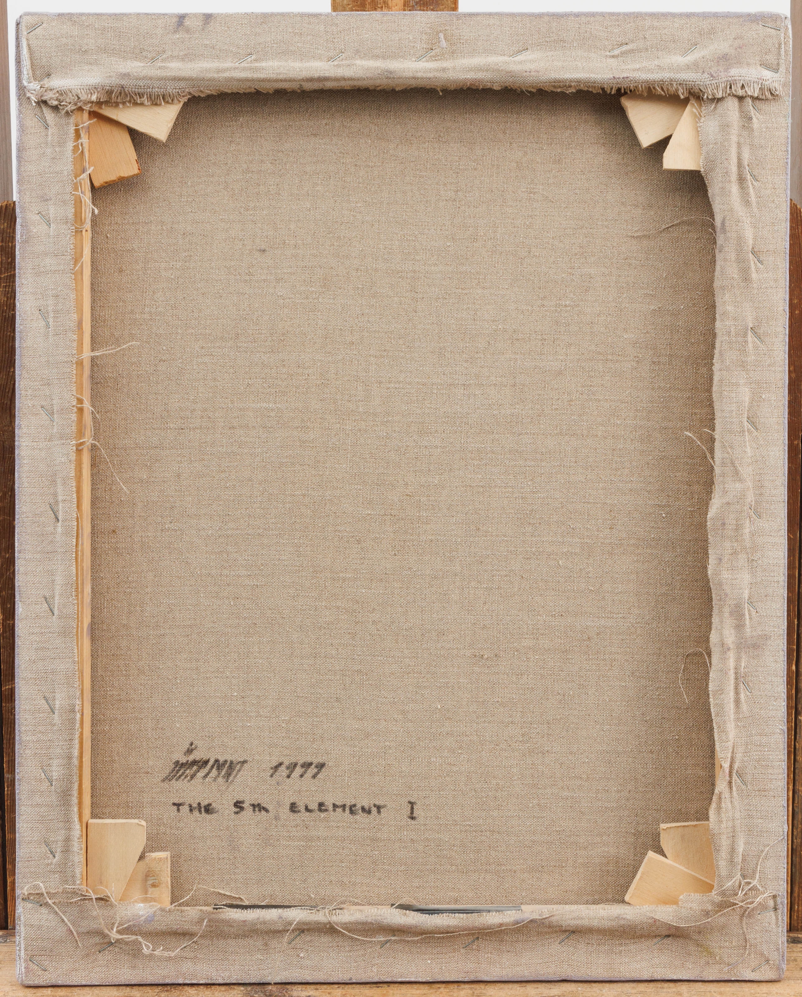 Artwork by Maryam Najd, The fifth element I, Made of Oil on canvas