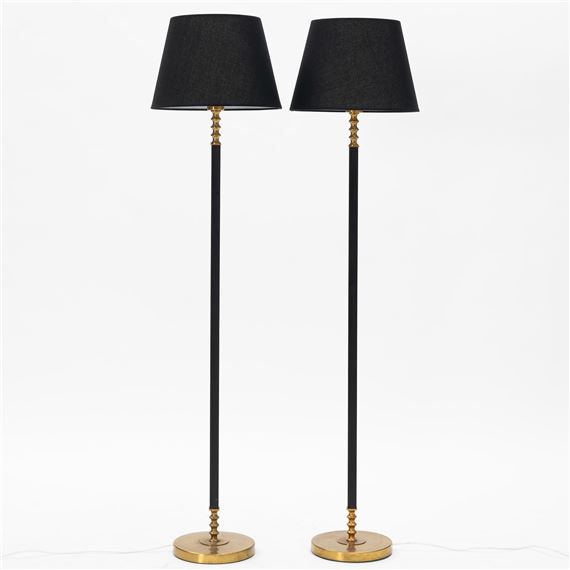 a pair of floor lamps model "15784", Arvid Böhlmarks Lampfabrik, 1960s by Harald Notini
