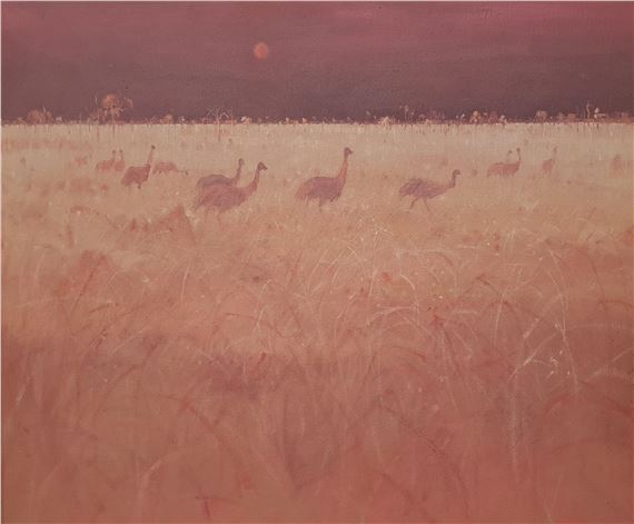 'Emus Coolgarra by Thomas McAulay, dated '71