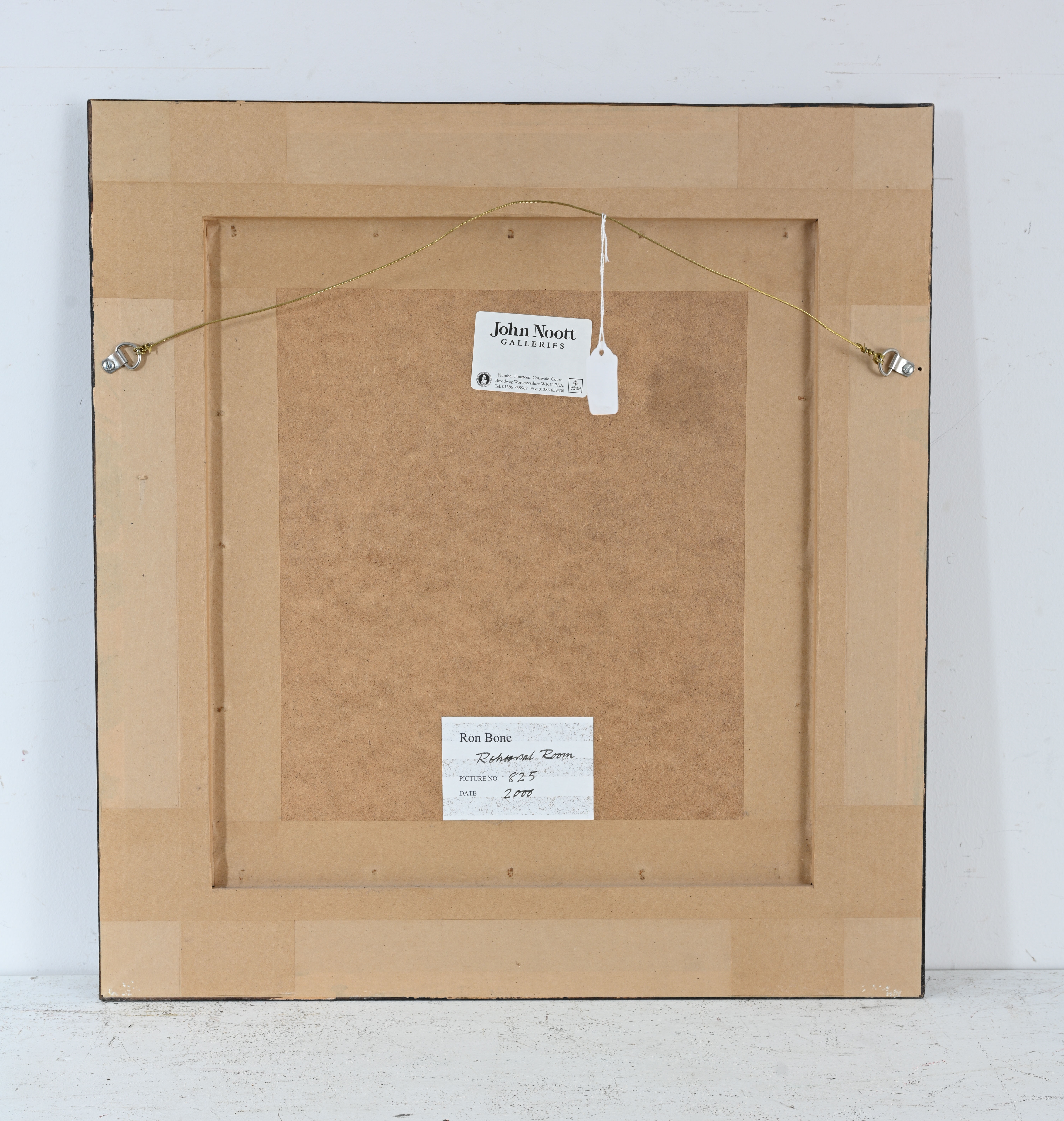 Artwork by Ron Bone, Ron Bone (British, Made of acrylic on board