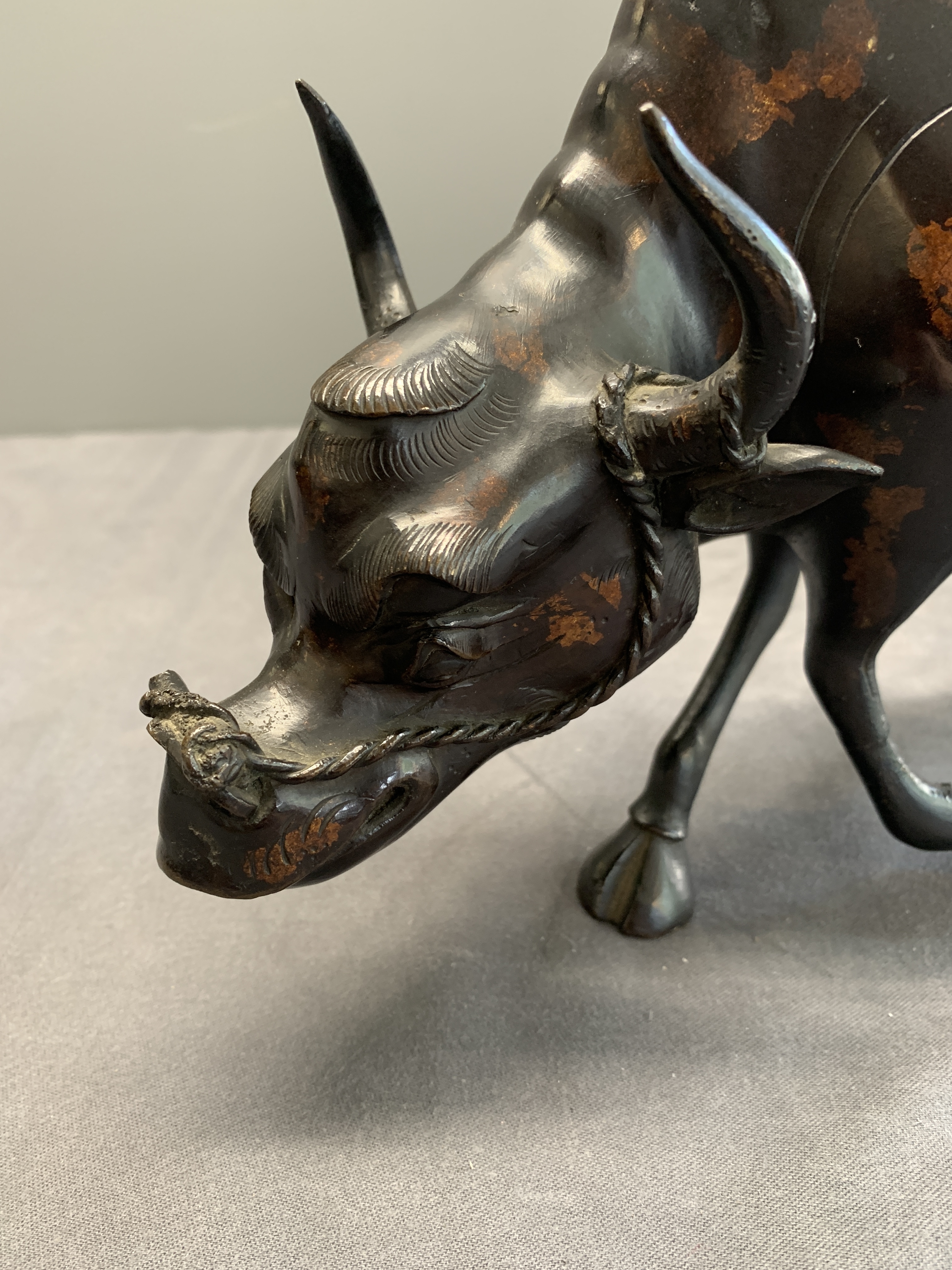 Chinese School, 19th Century | A Chinese gold-splashed bronze incense ...