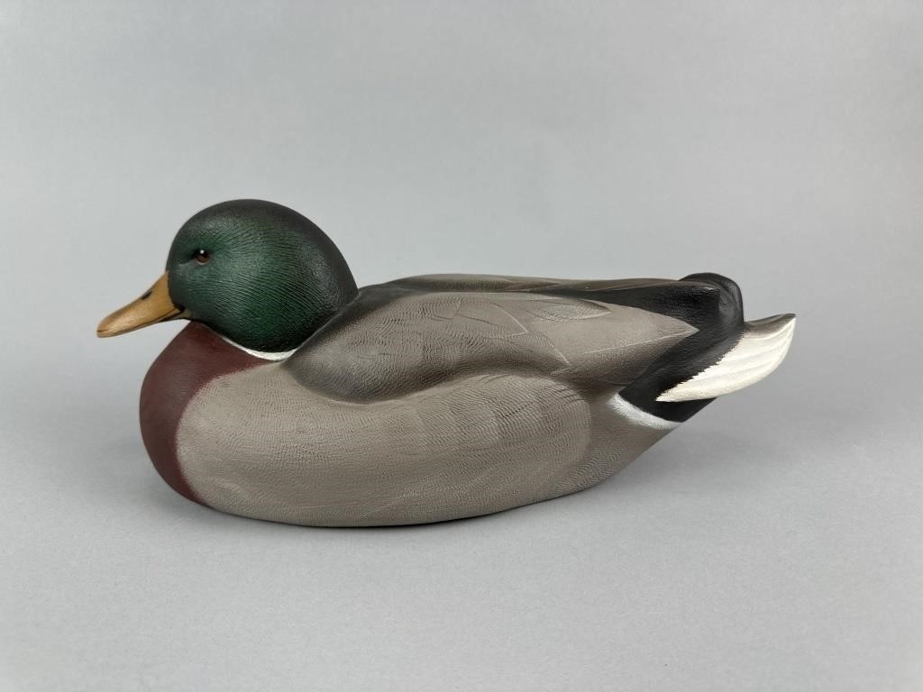 Bob Bolle | Mallard Drake Duck Decoy (1992) | MutualArt