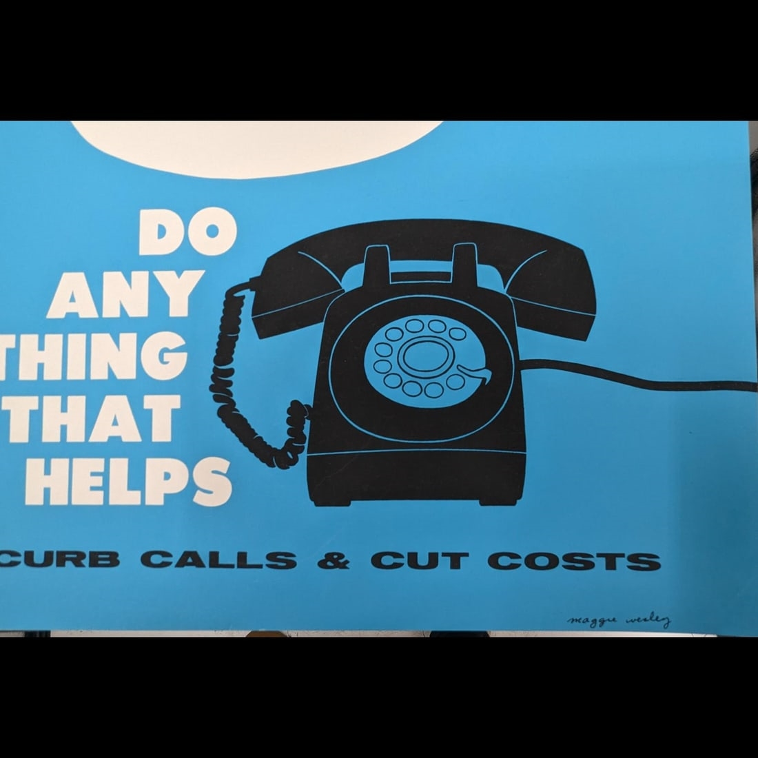 Artwork by Maggie Wesley, Project Curb, Made of Screen Print