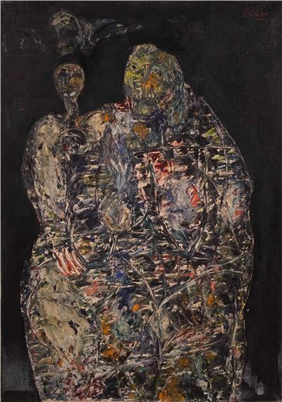 DOS FIGURAS by Leopoldo Presas, 1961
