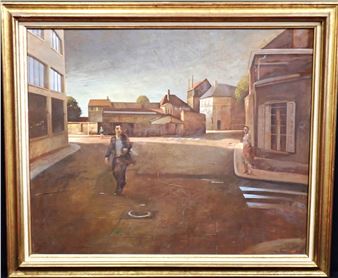 François (né en 1959) : La sortie de l'usine - Francois Bard