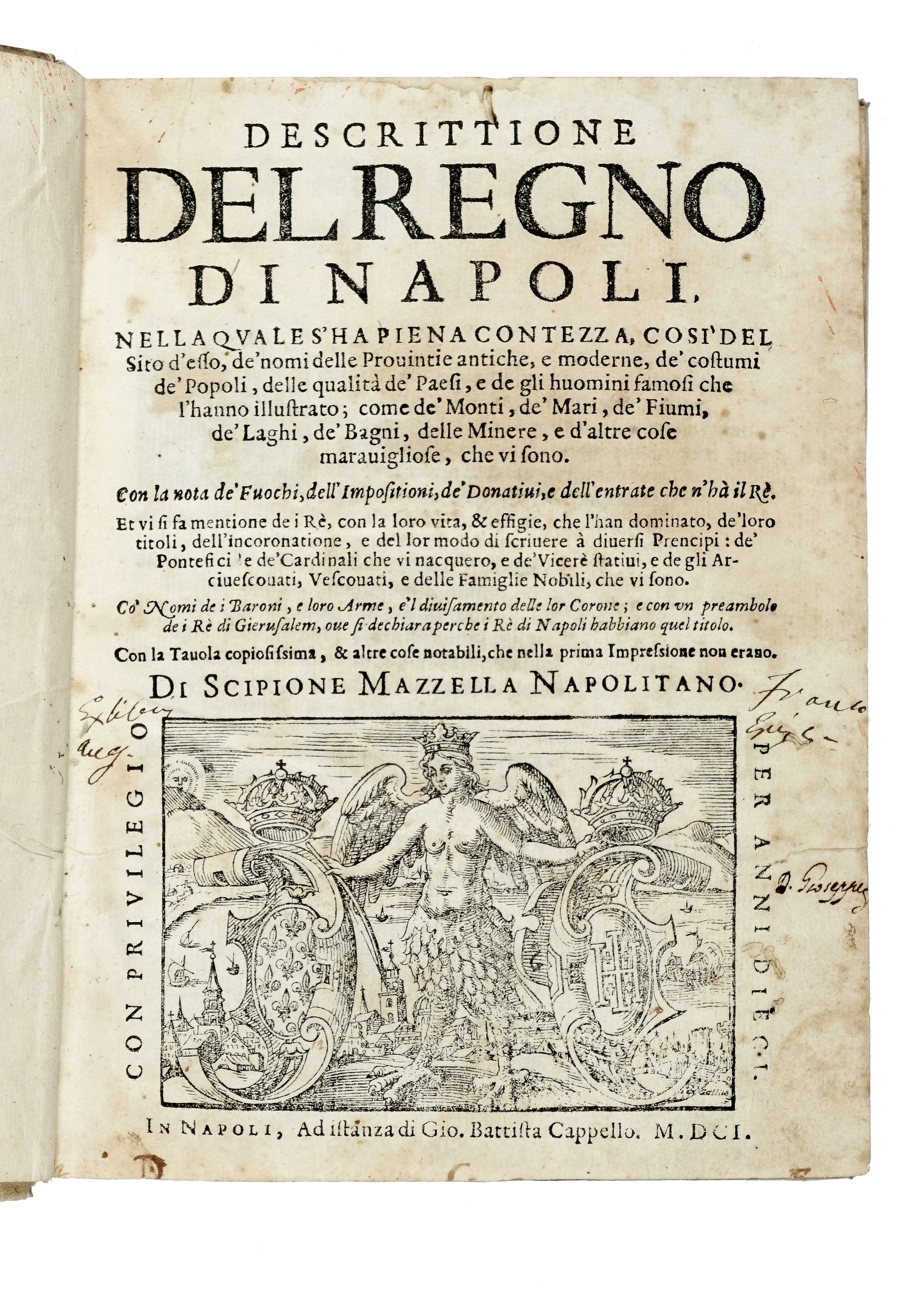 Gino Bonichi | Descrittione del Regno di Napoli (1601) | MutualArt