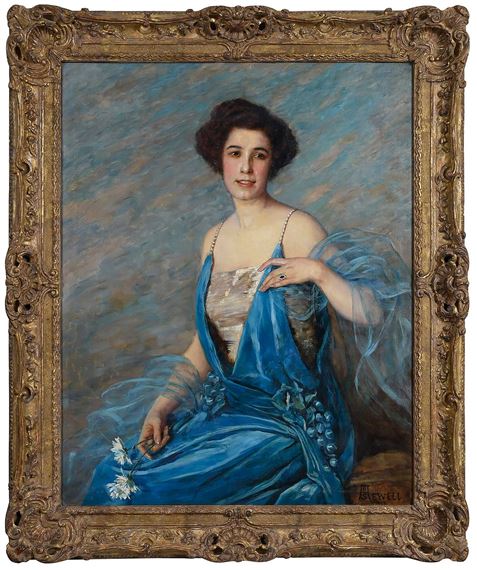 Society Portrait by Amanda Brewster Sewell