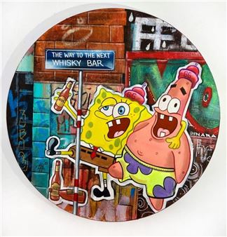 The way to the next whiskey bar Objet - Dinara Hörtnagl