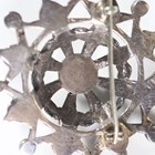 Artwork by Sybil Dunlop, An early 20th century Arts and Crafts silver and varicoloured gemstone set brooch by Sybil Dunlop, Made of silver