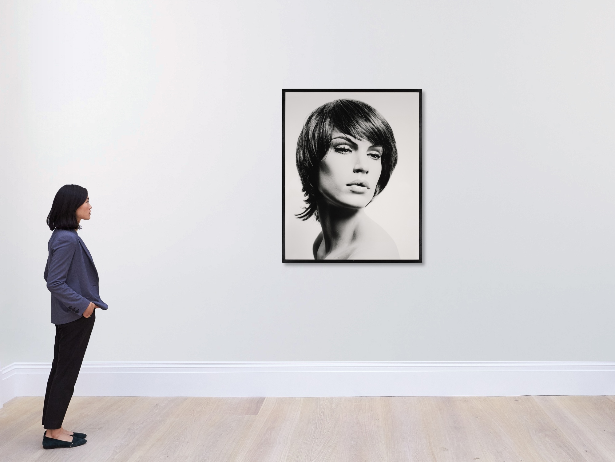 Artwork by Valérie Belin, Untitled #03010408 (from Série Mannequins ), Made of gelatin silver print