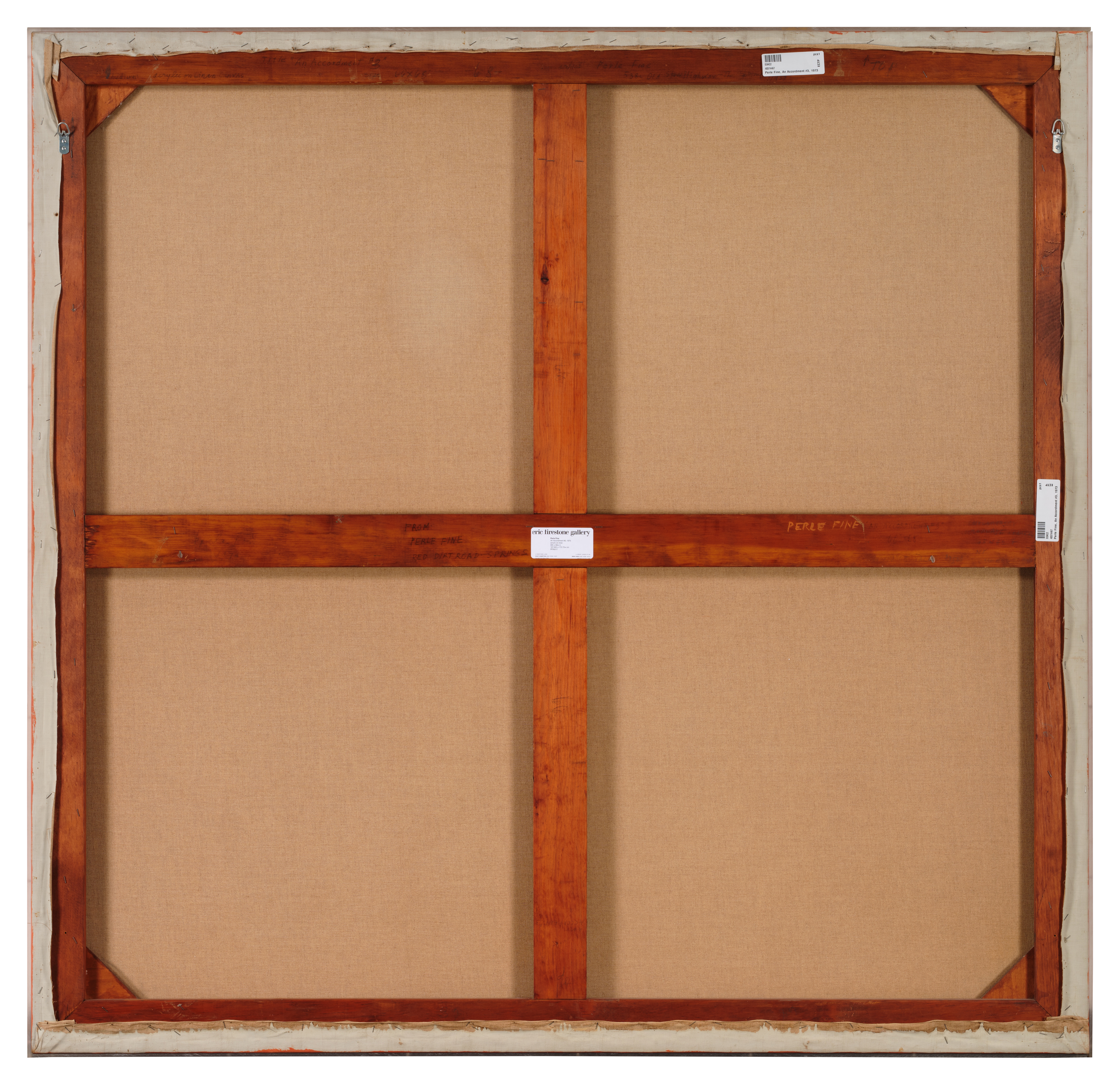 Artwork by Perle Fine, An Accordment #3, Made of acrylic on linen