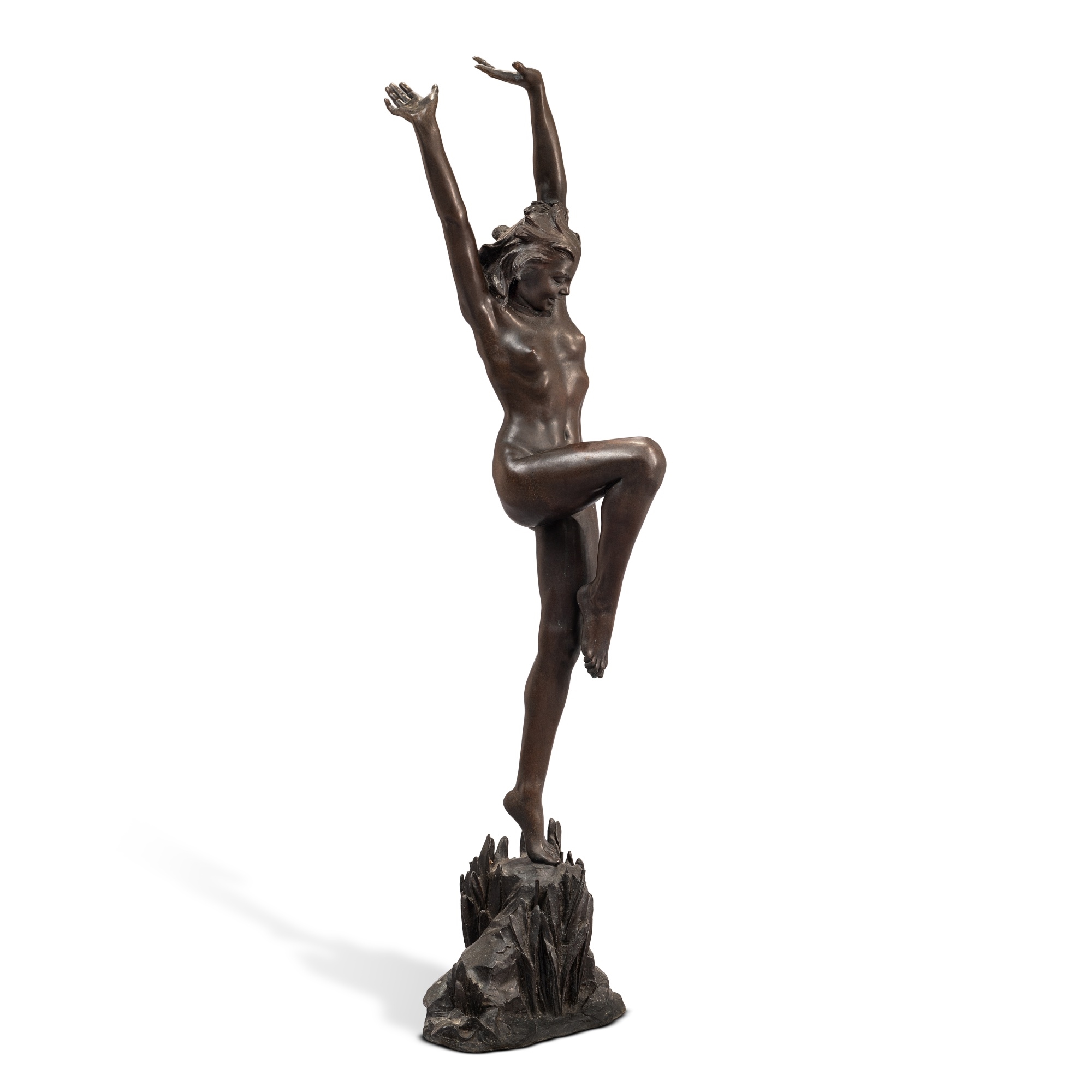Artwork by Harriet Whitney Frishmuth, Joy of the Waters, Made of Bronze