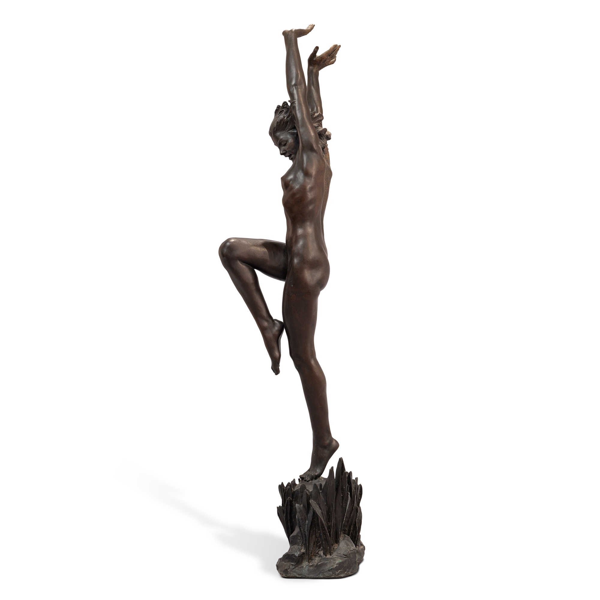 Artwork by Harriet Whitney Frishmuth, Joy of the Waters, Made of Bronze
