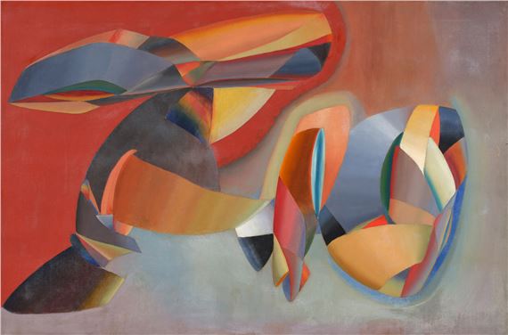 Inspired by the Burgeoning of Leaves by John Ferren, 1937-1945