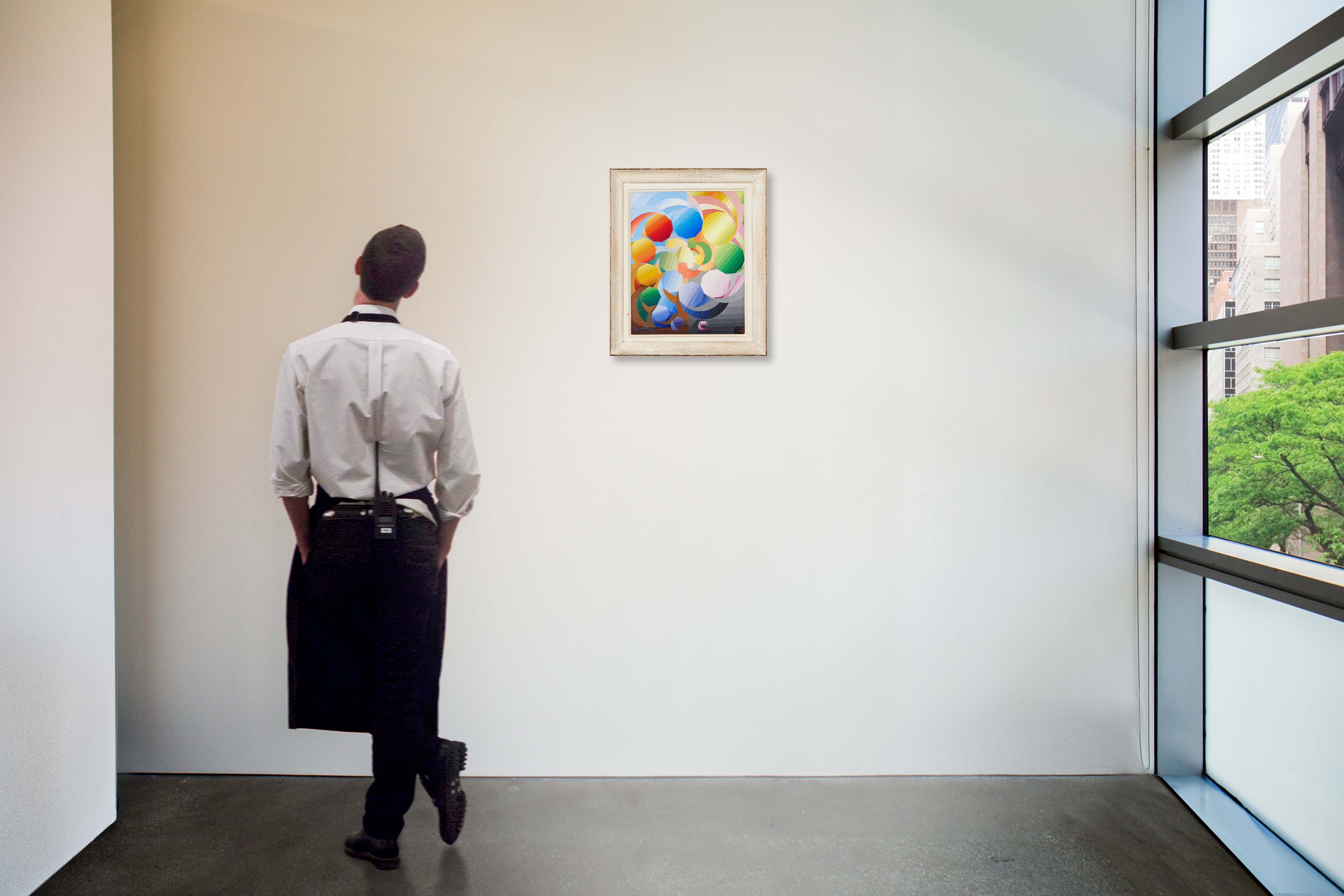 Artwork by Henry Valensi, Symphonie Vitale, Made of oil on board