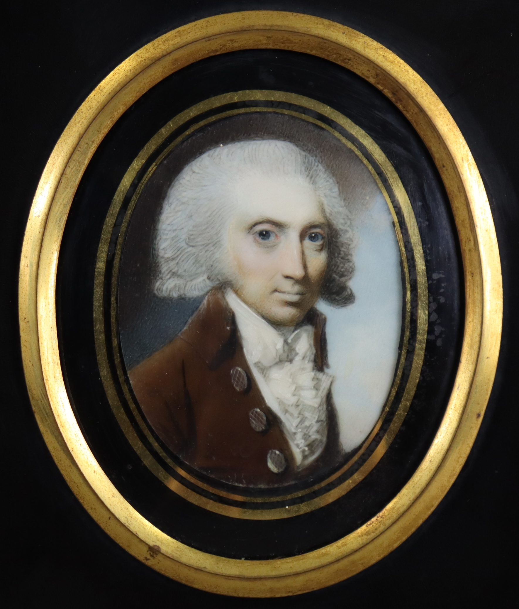 George Engleheart | A portrait miniature of a gentleman | MutualArt