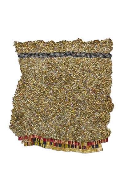 Baby’s Bedsheet by El Anatsui, Executed in 2004