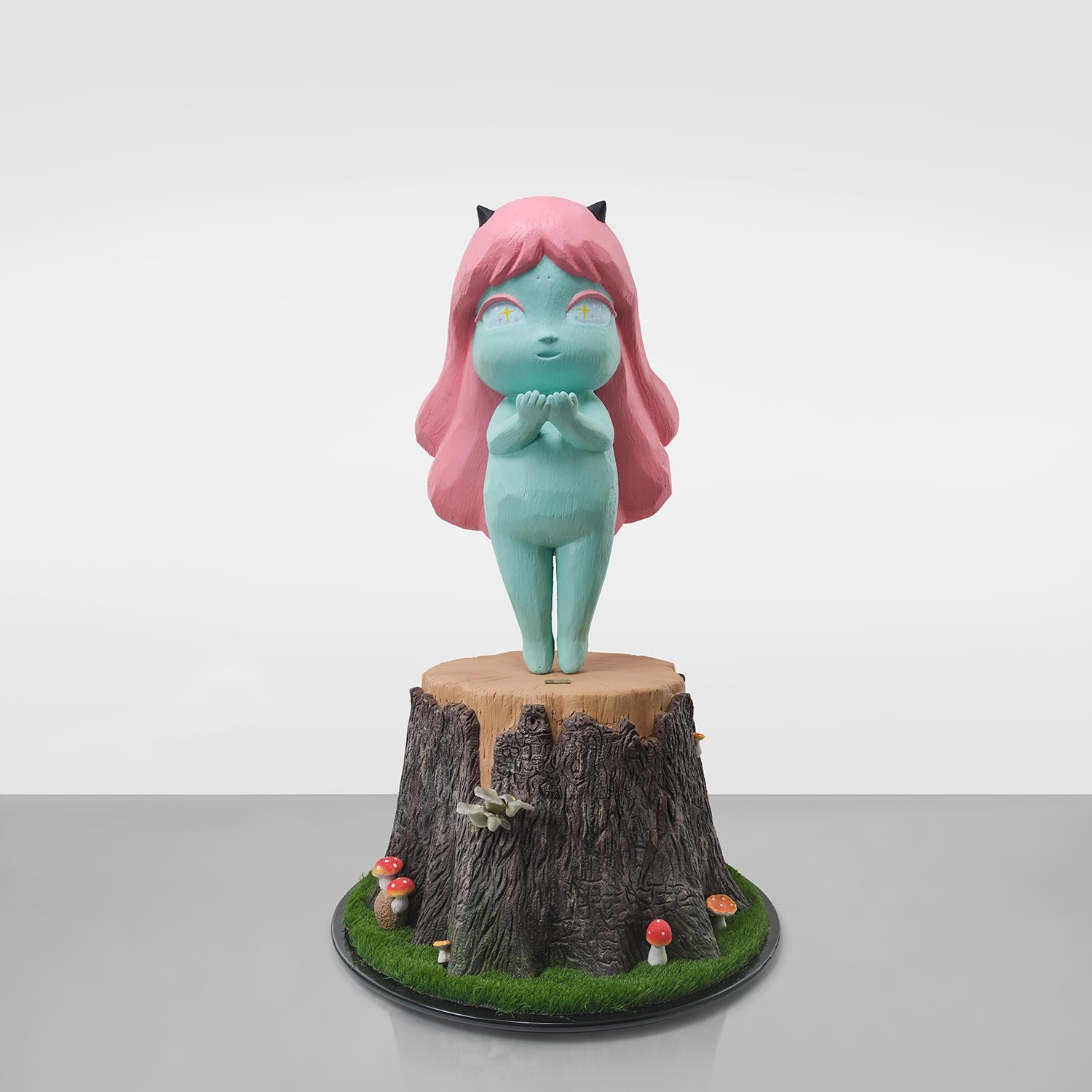 Okokume | Cosmic Girl with Labubu Costume (2019) | MutualArt