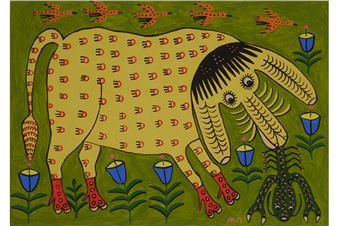 Maria Prymachenko's paintings meet 20th-century works at Modern Museet Malmo