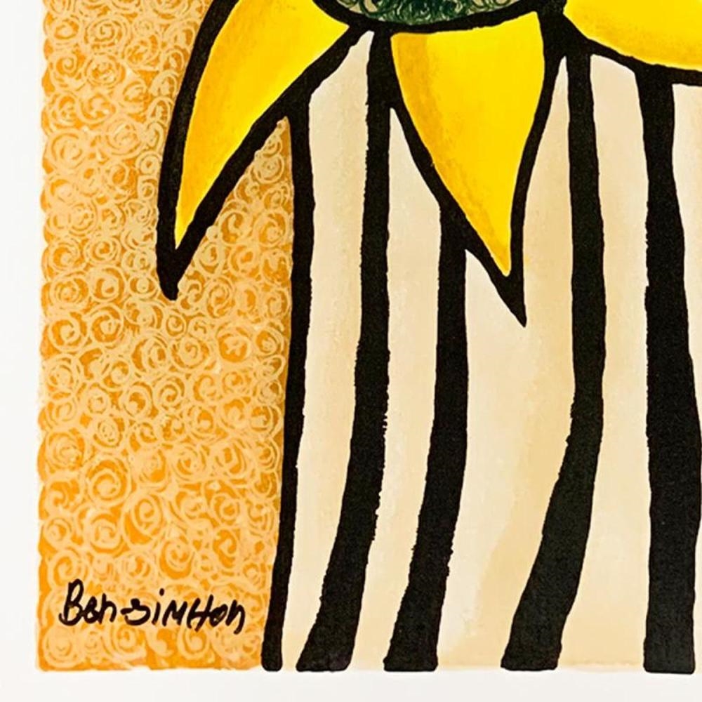 Ben Simhon | Ben Simhon, Sunflower Trio Hand Signed Limited Edition ...