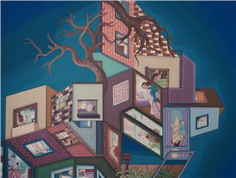 Syeda Aatika Fatima: Is Someone There? - Mandy Zhang Art