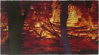 Karin van Dam & Martin Fenne: Work on Paper, Textile Reliefs - Galerie Maurits van de Laar