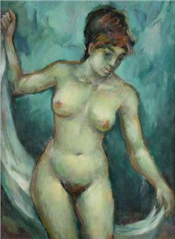 Weiblicher Akt - Karl Bruchhäuser