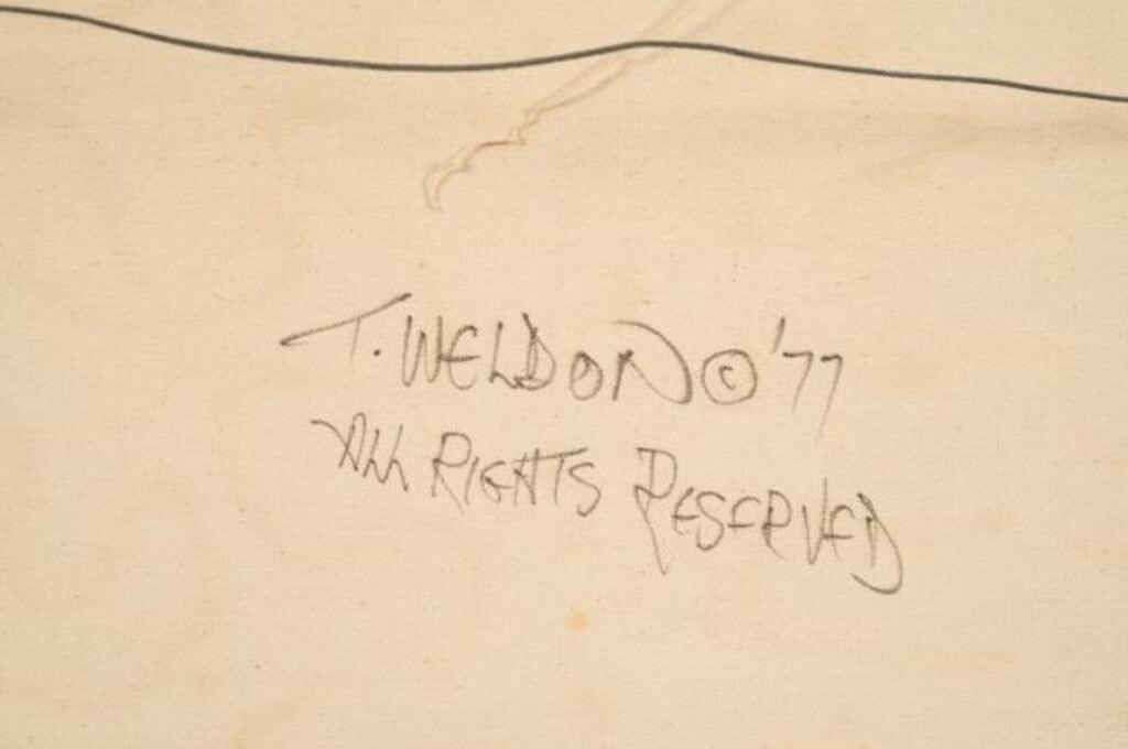 Artwork by Terry Weldon, Study for Stele Fragment S-33, Terry Weldon, Made of paper construction