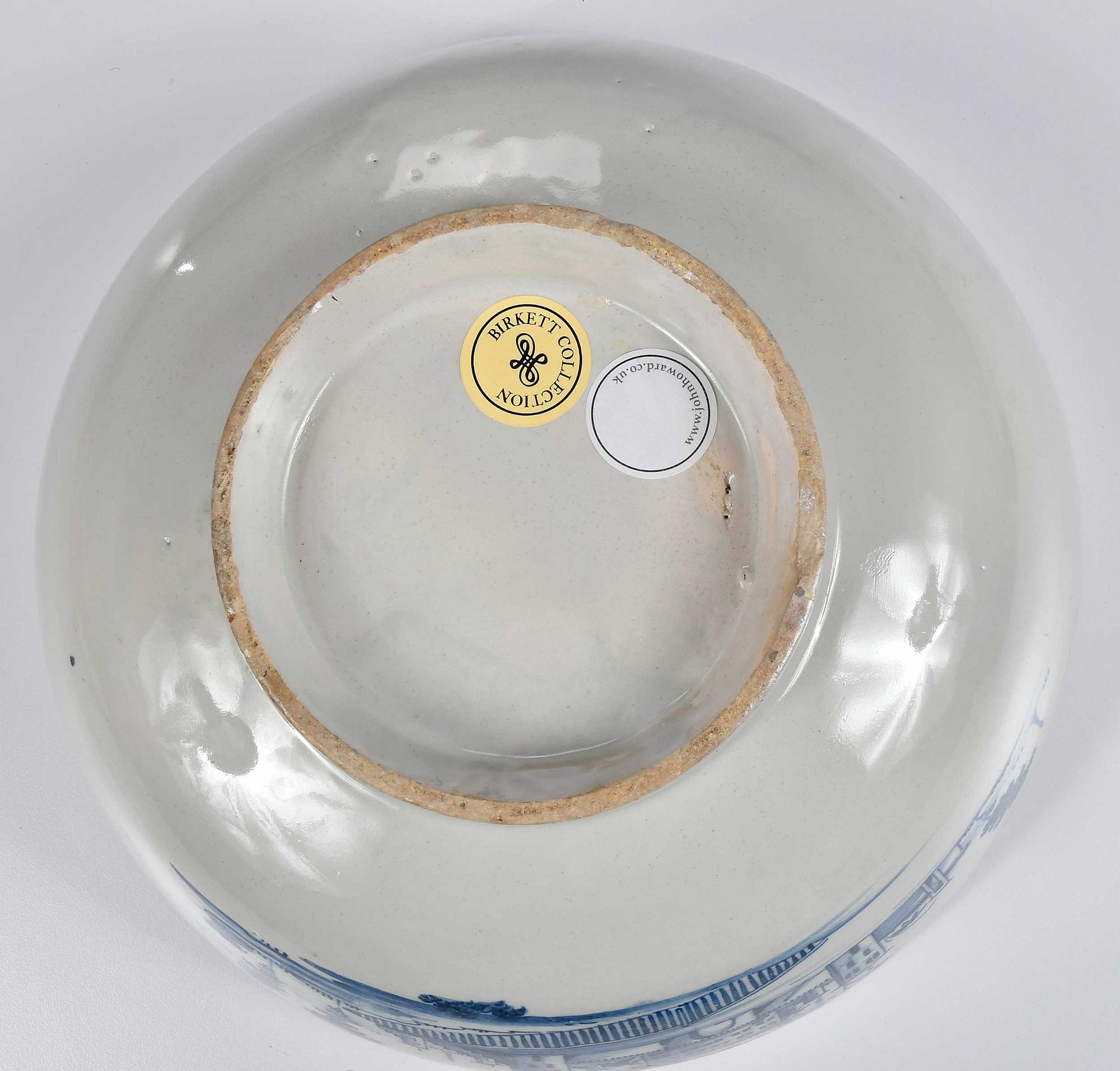 Artwork by John Howard, This rare bowl commemorates the Seven Years War battle between the French and British Navy's outside the port of Lagos in Portugal., Made of Polychrome