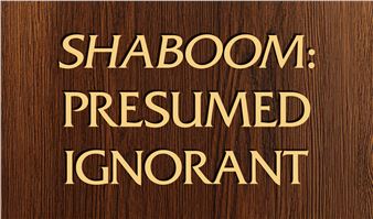 Shaboom: Presumed Ignorant - Art Omi