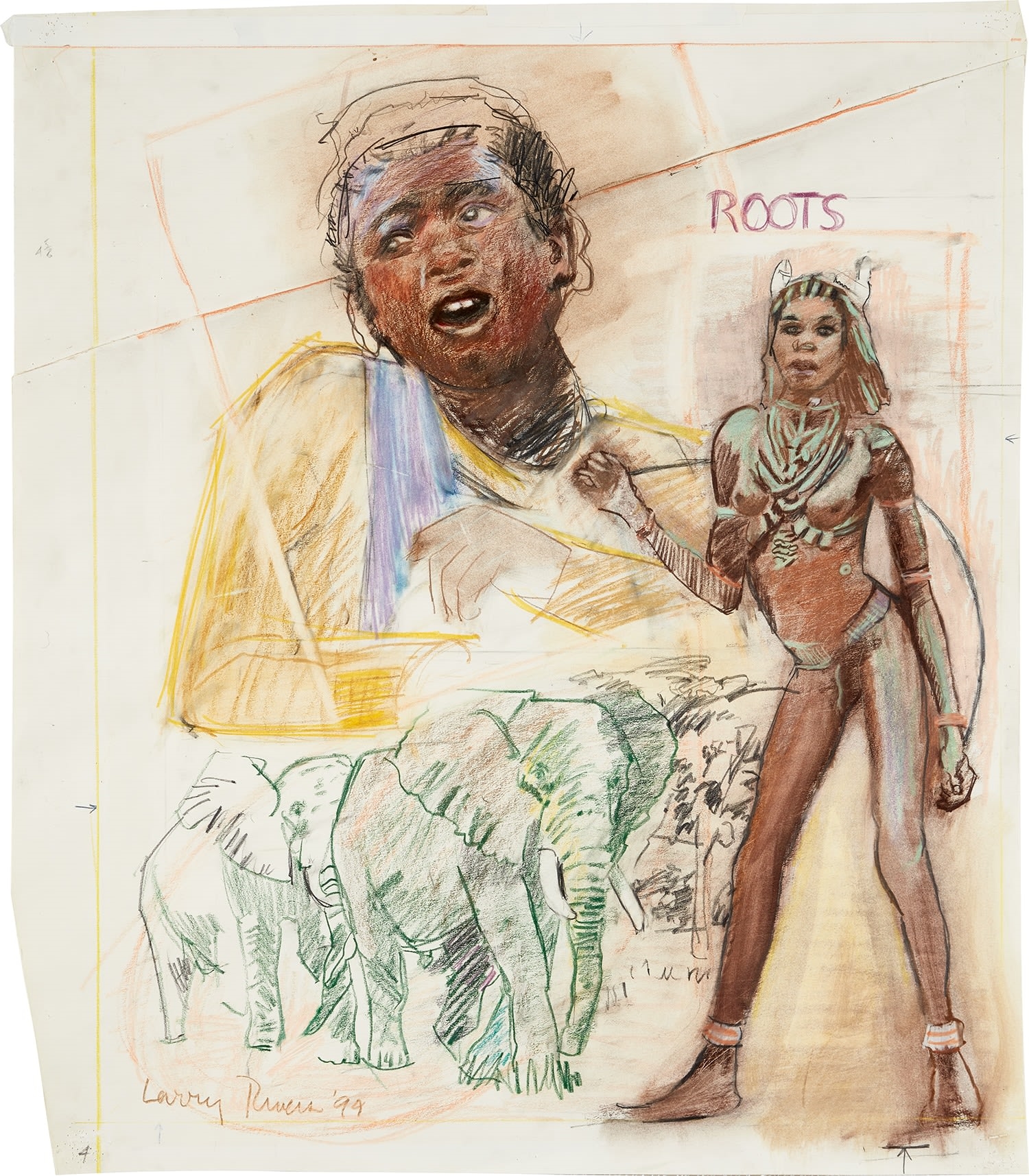 Larry Rivers | Roots (1994) | MutualArt