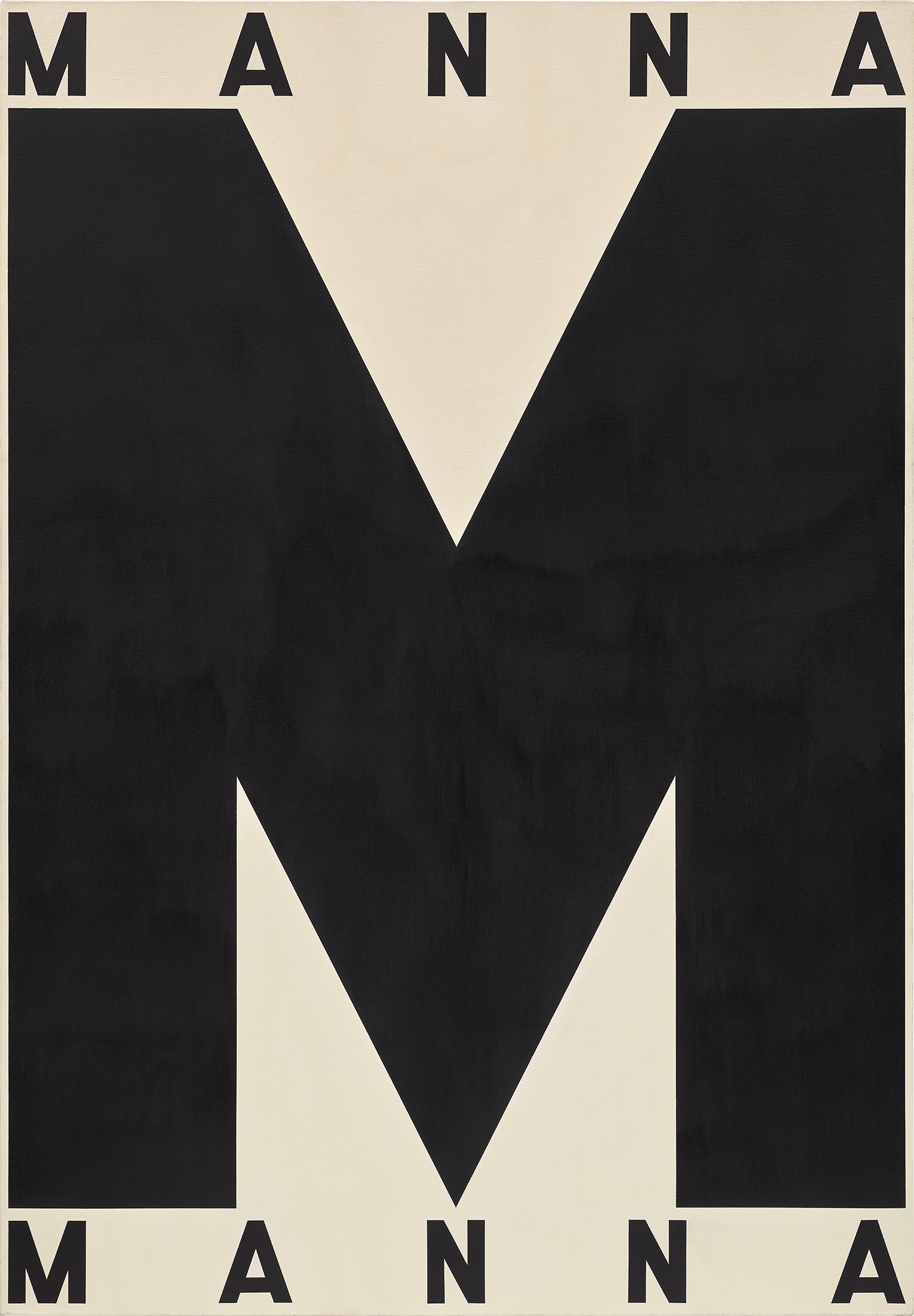 Artwork by Annette Lemieux, MANNA, Made of oil on canvas