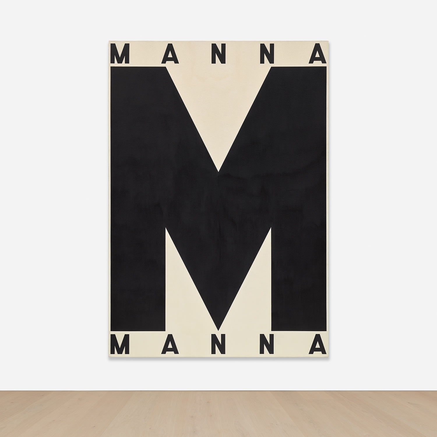 Artwork by Annette Lemieux, MANNA, Made of oil on canvas