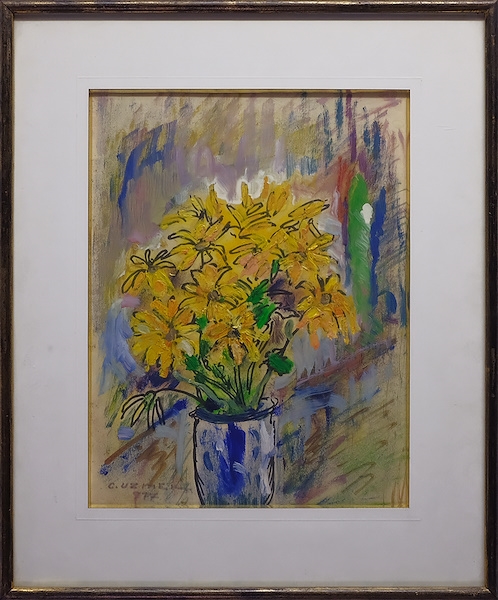 Artwork by Celal Uzmen, Naturmorte, Made of paper