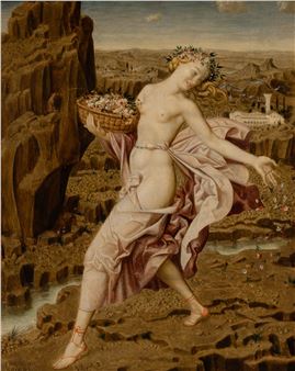 The Goddess Flora - Theodor Baierl