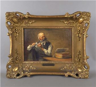 "The flautist" - Alfred Defize