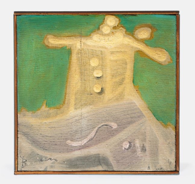 Artwork by Bohumir Strohalm Bocian, Untitled, Made of Painting on wood panel