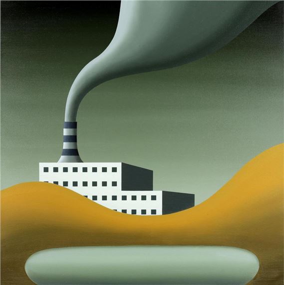 Factory Smoke by David Rellim, 2013