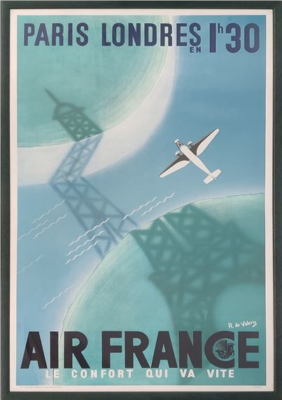 コレクション Air France Poster, Roger de Valerio Air France Poster, Roger de Valerio
