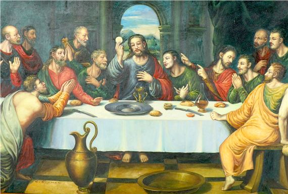 C. KRAMER | LAST SUPPER RENDITION | MutualArt