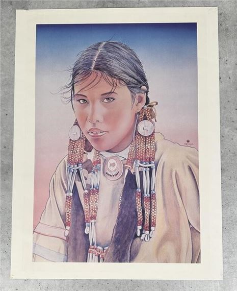 Monte Dolack Kyi Yo Dancer Print by Monte Dolack