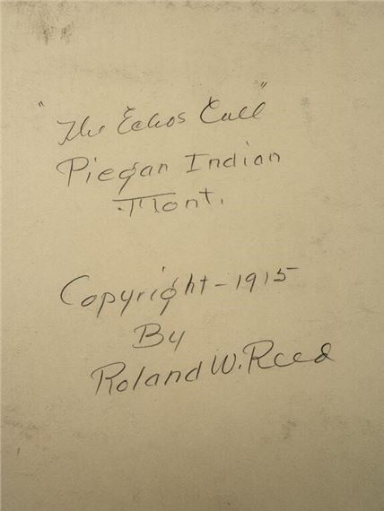 Roland Reed | Roland Reed The Echos Call Montana Photo (1915) | MutualArt
